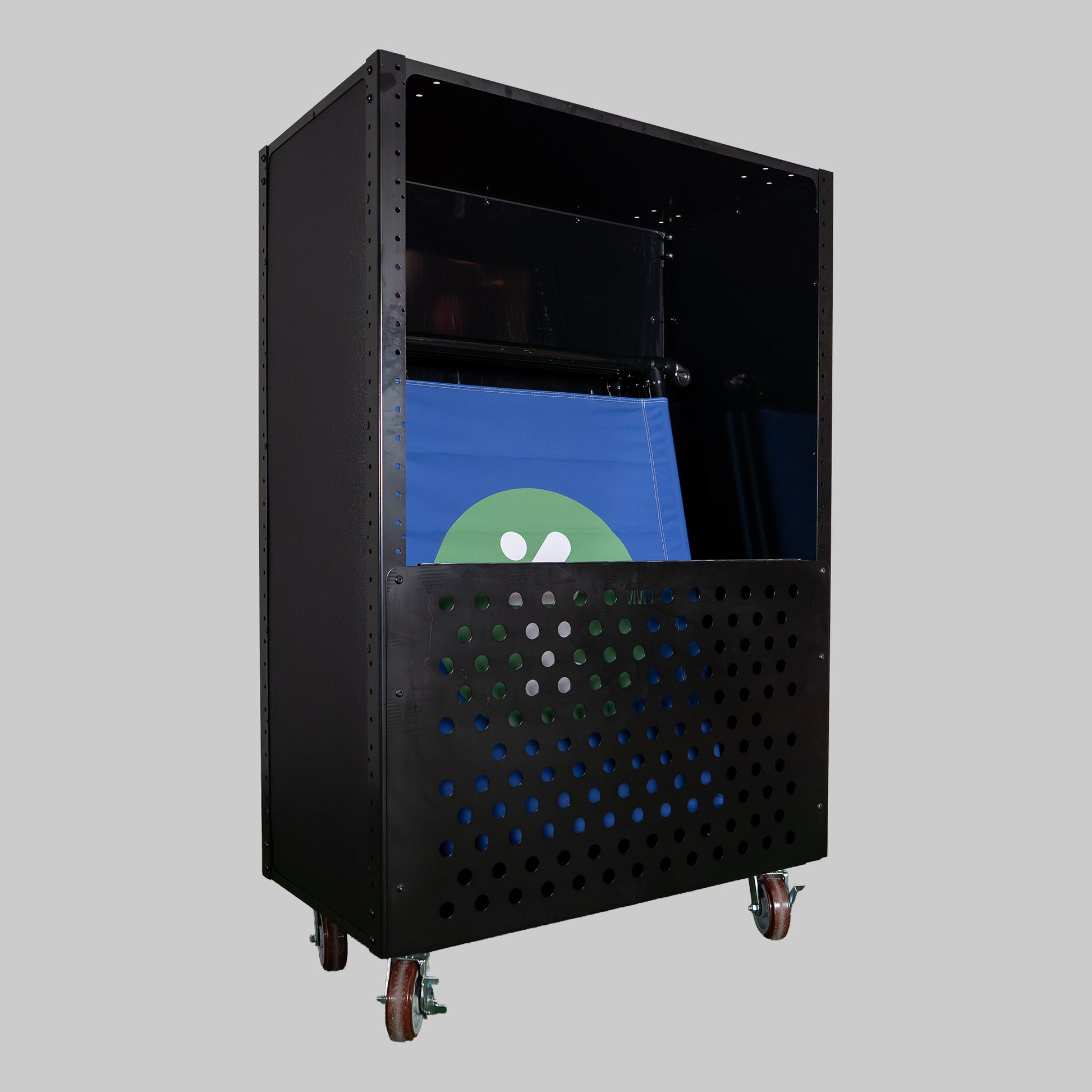 Portable church miscellaneous storage cart by VIVID — 800 lb capacity for weekly setup and teardown